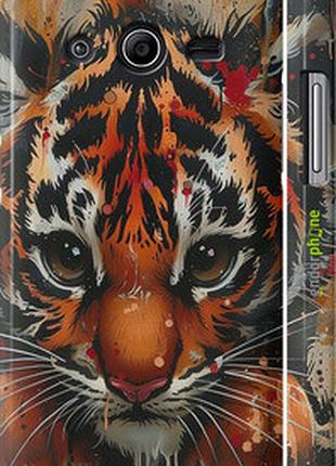 Чохол на samsung galaxy core 2 g355 mini tiger "6052m-75-2448"