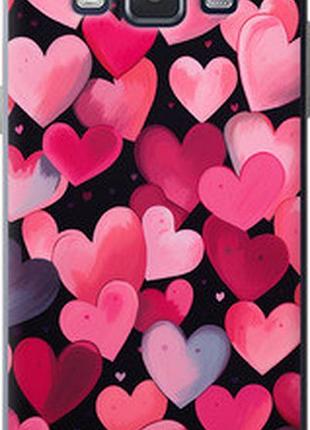 Чехол на samsung galaxy a5 a500h сердечки 4 "5662u-73-2448"