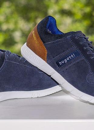 Кроссовки bugatti bambola sneaker ms 323-50704 leather blue 44 р. оригинал