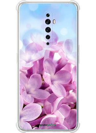 Чехол на oppo reno 2z сирень "527sp-1867-2448"