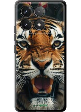 Чехол на xiaomi redmi k70 pro тигровое величие "6080b-3800-2448"