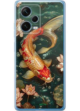 Чехол на xiaomi redmi note 12 pro+ 5g мелодия лотоса "6106u-3612-2448"