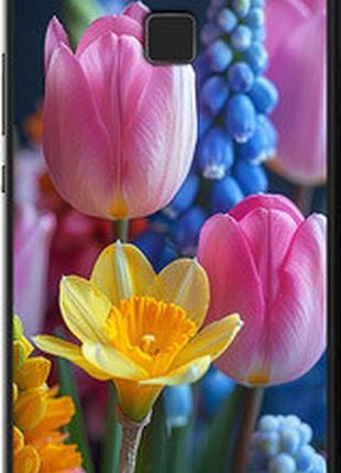 Чехол на huawei p9 lite весенние цветы "6058u-298-2448"