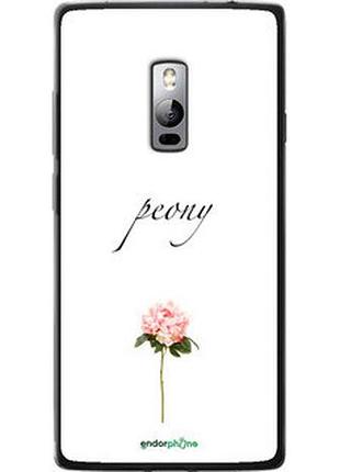 Чехол на oneplus 2 пион "4366u-386-2448"