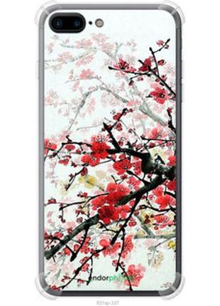Чохол на iphone 7 plus квітучий кущ "831sp-337-2448"