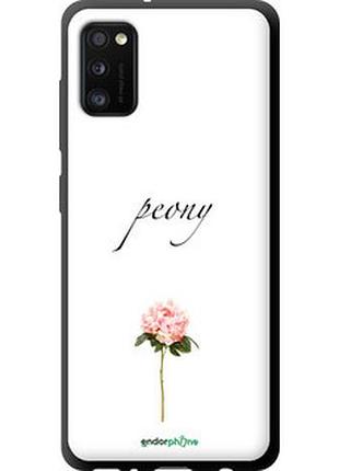Чехол на samsung galaxy a41 a415f пион "4366b-1886-2448"