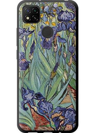Чехол на xiaomi redmi 9c винсент ван гог. ирисы "161b-2035-2448"