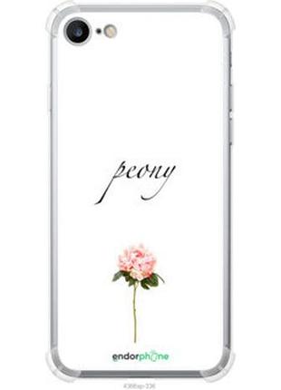 Чехол на iphone 8 пион "4366sp-1031-2448"