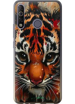 Чехол на tecno camon 12 air cc6 mini tiger "6052u-2389-2448"