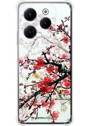 Чохол на infinix hot 40 квітучий кущ "831sp-3503-2448"