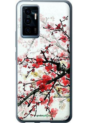 Чохол на vivo v23e квітучий кущ "831u-2641-2448"