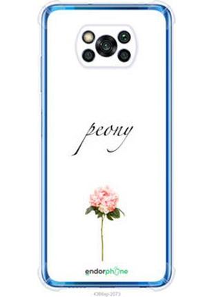 Чехол на xiaomi poco x3 пион "4366sp-2073-2448"