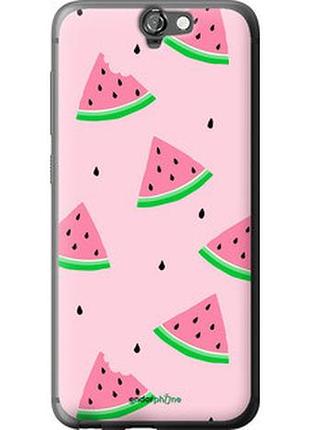 Чехол на htc one a9 розовый арбуз "4314u-156-2448"