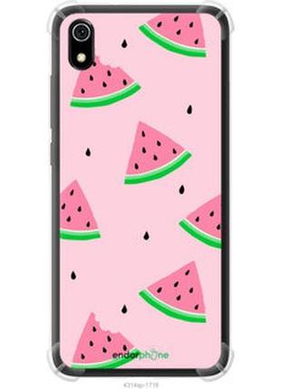 Чехол на xiaomi redmi 7a розовый арбуз "4314sp-1716-2448"