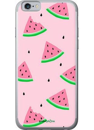 Чехол на iphone 6 розовый арбуз "4314t-45-2448"