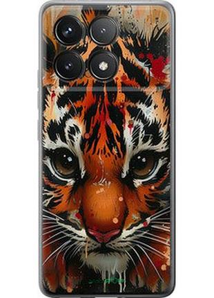Чехол на xiaomi poco f6 pro mini tiger "6052u-3755-2448"