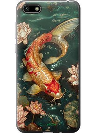 Чехол на huawei y5 2018 мелодия лотоса "6106t-1500-2448"