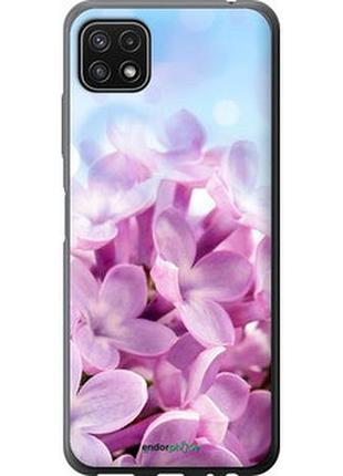 Чехол на samsung galaxy a22 5g a226b сирень "527u-2581-2448"
