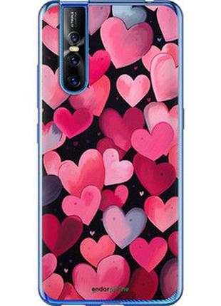 Чехол на vivo v15 pro сердечки 4 "5662t-1763-2448"