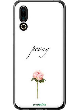 Чехол на meizu 16s пион "4366u-1701-2448"