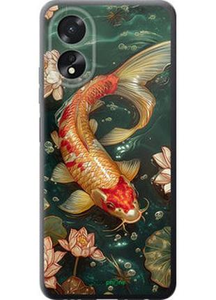 Чехол на oppo a38 4g мелодия лотоса "6106u-3337-2448"