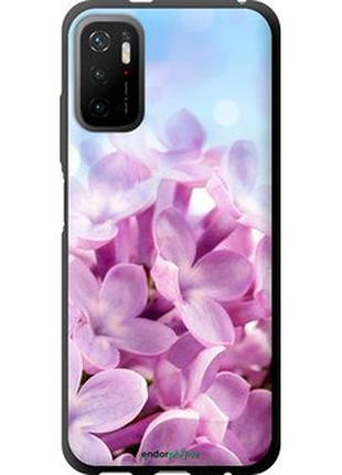 Чехол на xiaomi redmi note 10 5g сирень "527b-2556-2448"