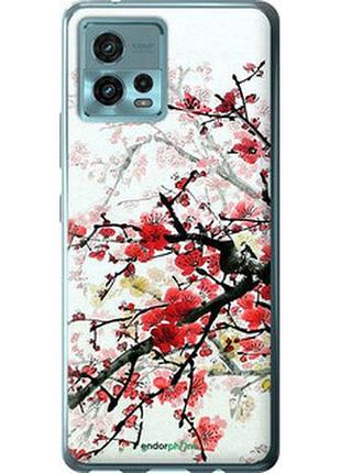 Чохол на motorola g72 квітучий кущ "831u-2859-2448"