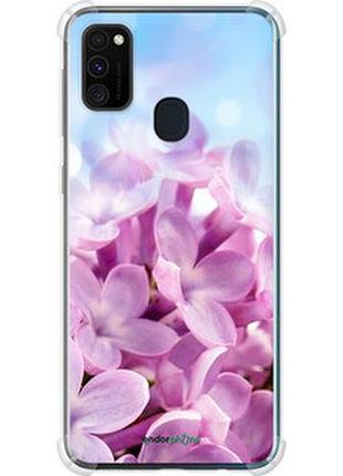 Чехол на samsung galaxy m21 m215f сирень "527sp-2016-2448"