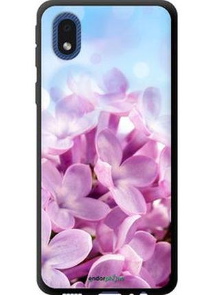 Чехол на samsung galaxy a01 core a013f сирень "527b-2065-2448"