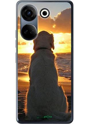 Чохол на tecno camon 20 pro захід і собака "3966u-3100-2448"
