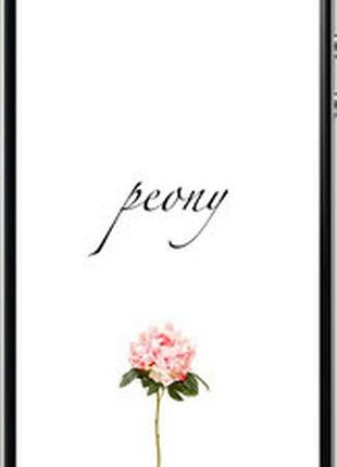 Чехол на iphone 4s пион "4366t-12-2448"