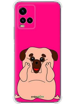 Чохол на vivo y33s веселий мопс "4908sp-2643-2448"