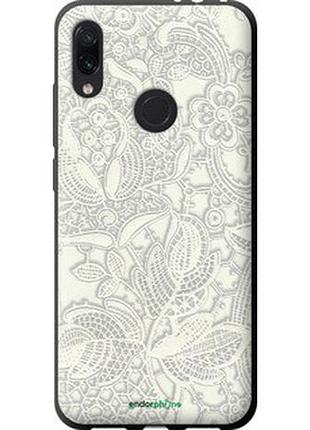 Чохол на xiaomi redmi note 7 біле мереживо "4383b-1639-2448"