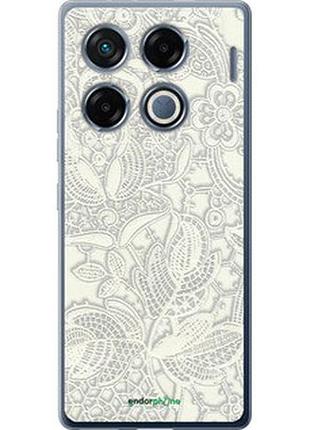 Чохол на infinix gt 20 pro біле мереживо "4383u-3735-2448"