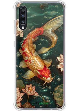 Чехол на samsung galaxy a70 2019 a705f мелодия лотоса "6106sp-1675-2448"