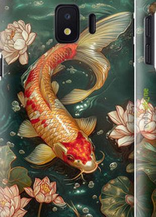 Чехол на samsung galaxy j2 core мелодия лотоса "6106m-1565-2448"