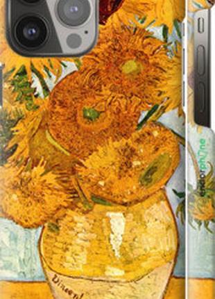 Чехол на iphone 13 pro max винсент ван гог. подсолнухи "162m-2371-2448"