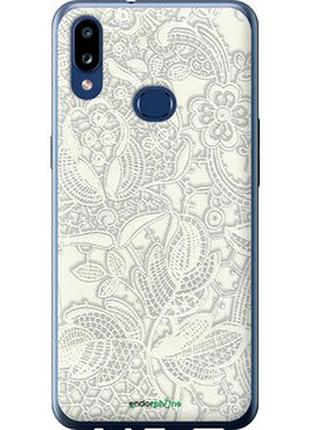 Чохол на samsung galaxy a10s a107f біле мереживо "4383u-1776-2448"