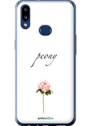 Чехол на samsung galaxy a10s a107f пион "4366t-1776-2448"