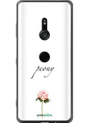 Чехол на sony xperia xz3 h9436 пион "4366u-1540-2448"