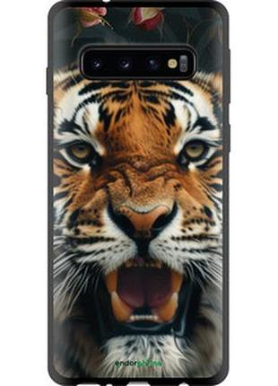 Чехол на samsung galaxy s10 тигровое величие "6080b-1640-2448"