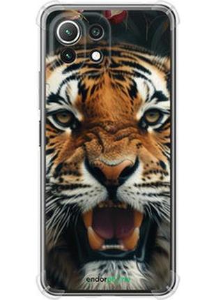 Чохол на xiaomi mi 11 lite тигрова велич "6080sp-2281-2448"
