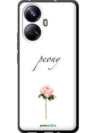 Чехол на realme 10 pro plus пион "4366b-2944-2448"