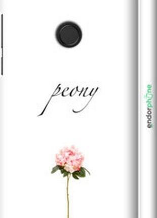 Чехол на huawei y7 prime 2018 пион "4366m-1509-2448"