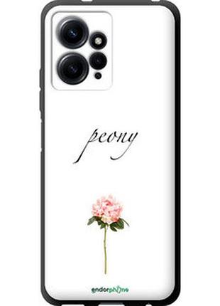 Чехол на xiaomi redmi note 12 4g пион "4366b-3021-2448"
