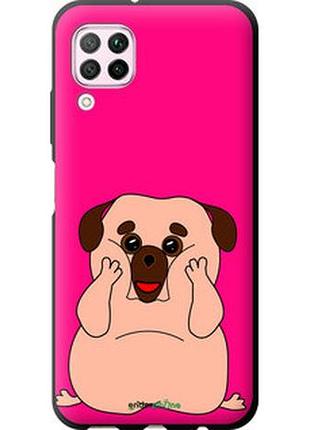 Чохол на huawei nova 6se веселий мопс "4908b-1823-2448"