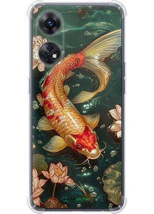 Чехол на oppo reno8 t мелодия лотоса "6106sp-2969-2448"