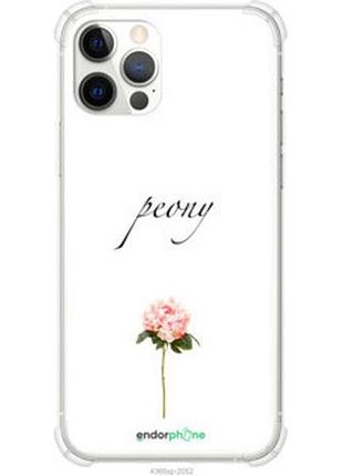 Чехол на iphone 12 pro пион "4366sp-2052-2448"