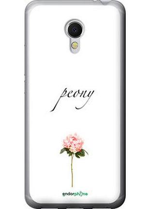 Чехол на meizu mx6 пион "4366t-259-2448"