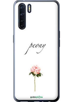 Чехол на oppo a91 пион "4366u-1884-2448"